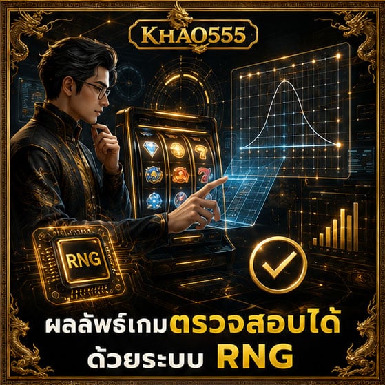 ผลลัพธ์เกมตรวจสอบได้ด้วยระบบ RNG