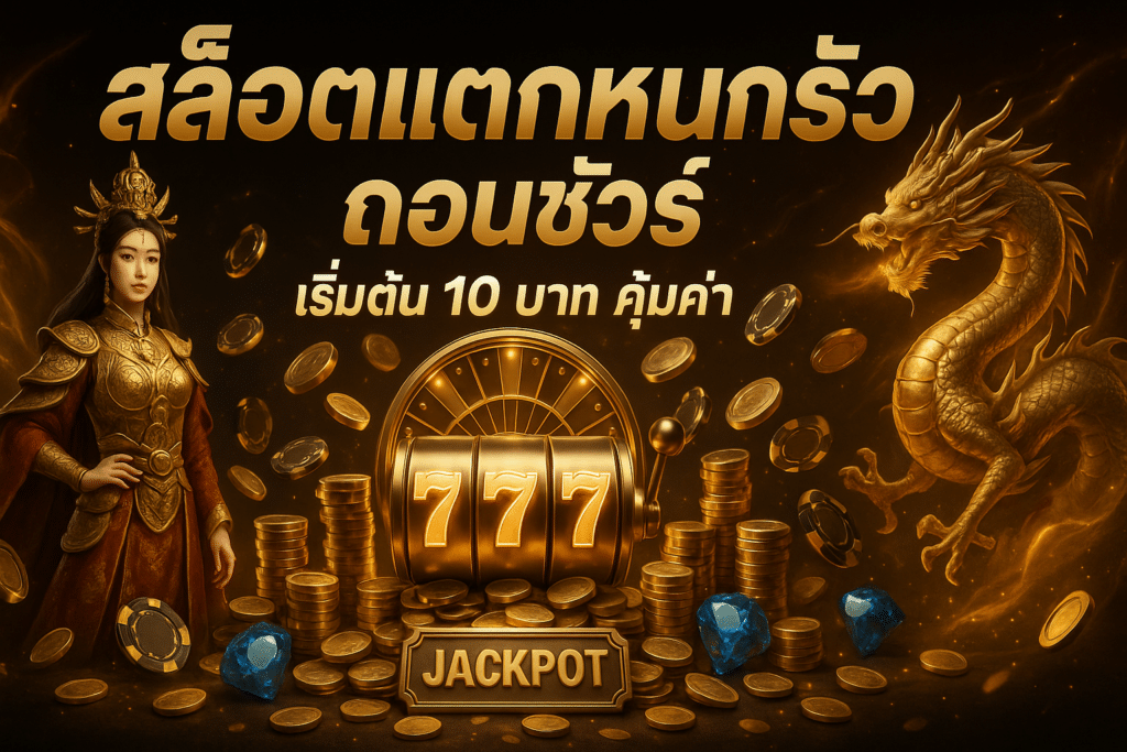 สล็อตแตกหนัก ถอนชัวร์