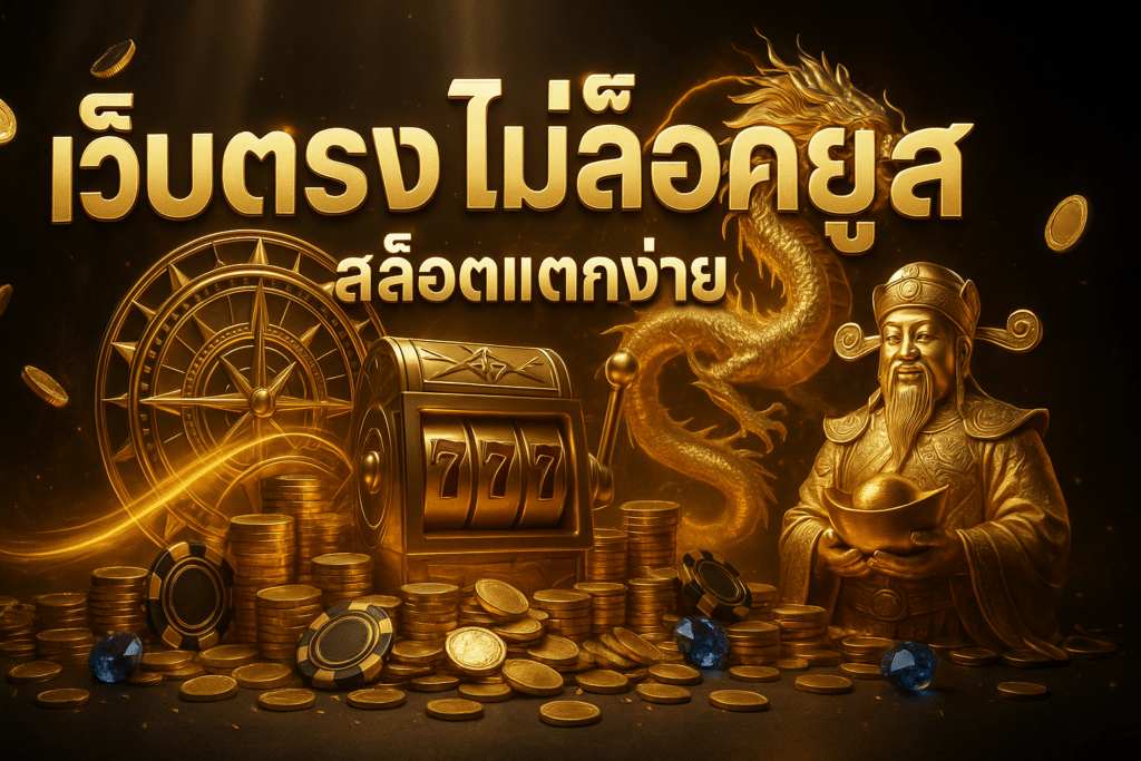 เว็บตรง ไม่ล็อคยูส